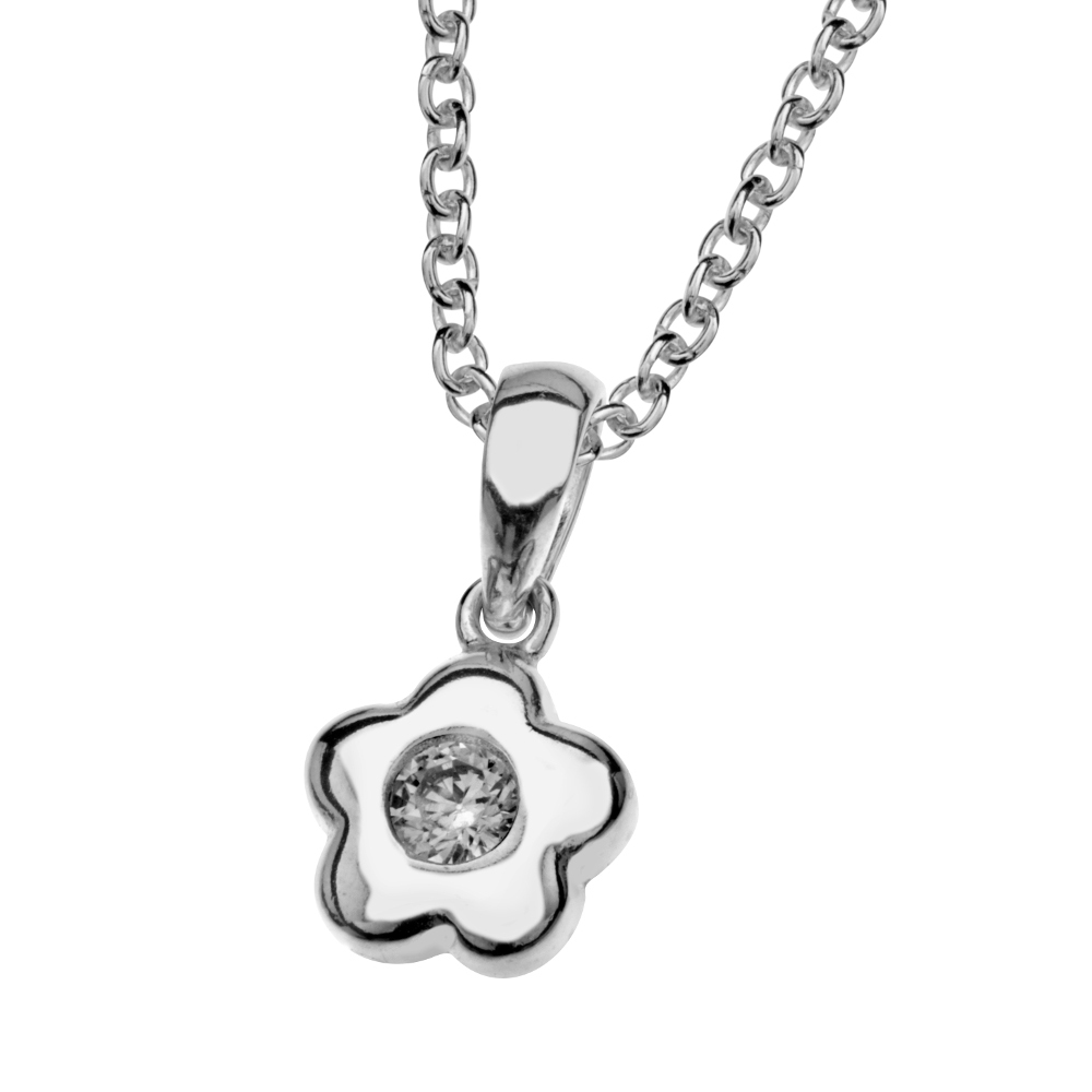 Kukka riipus ♡ Saurum Kummilusikka.fi